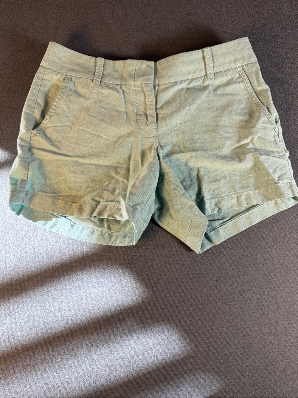 J. Crew Pale Mint Chino Bermuda Shorts